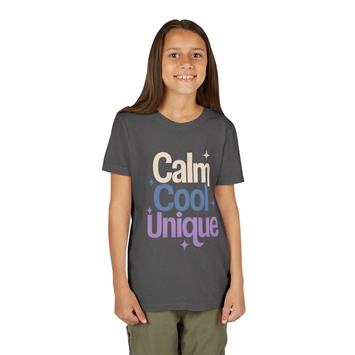 Youth Tee – Calm Cool Unique Retro Graphic Kids Shirt