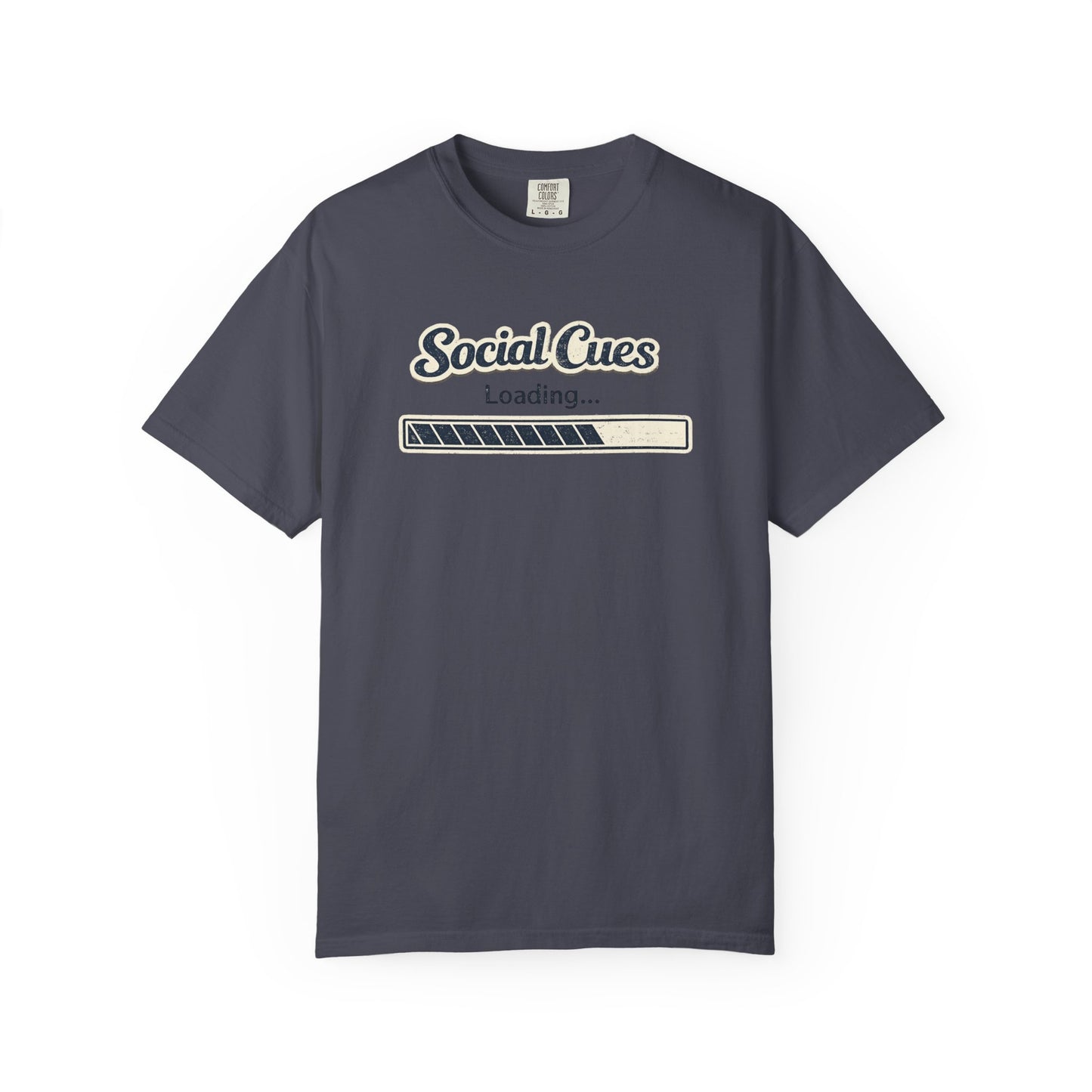 Social Cues Loading T-Shirt — Funny Neurodiversity Tee