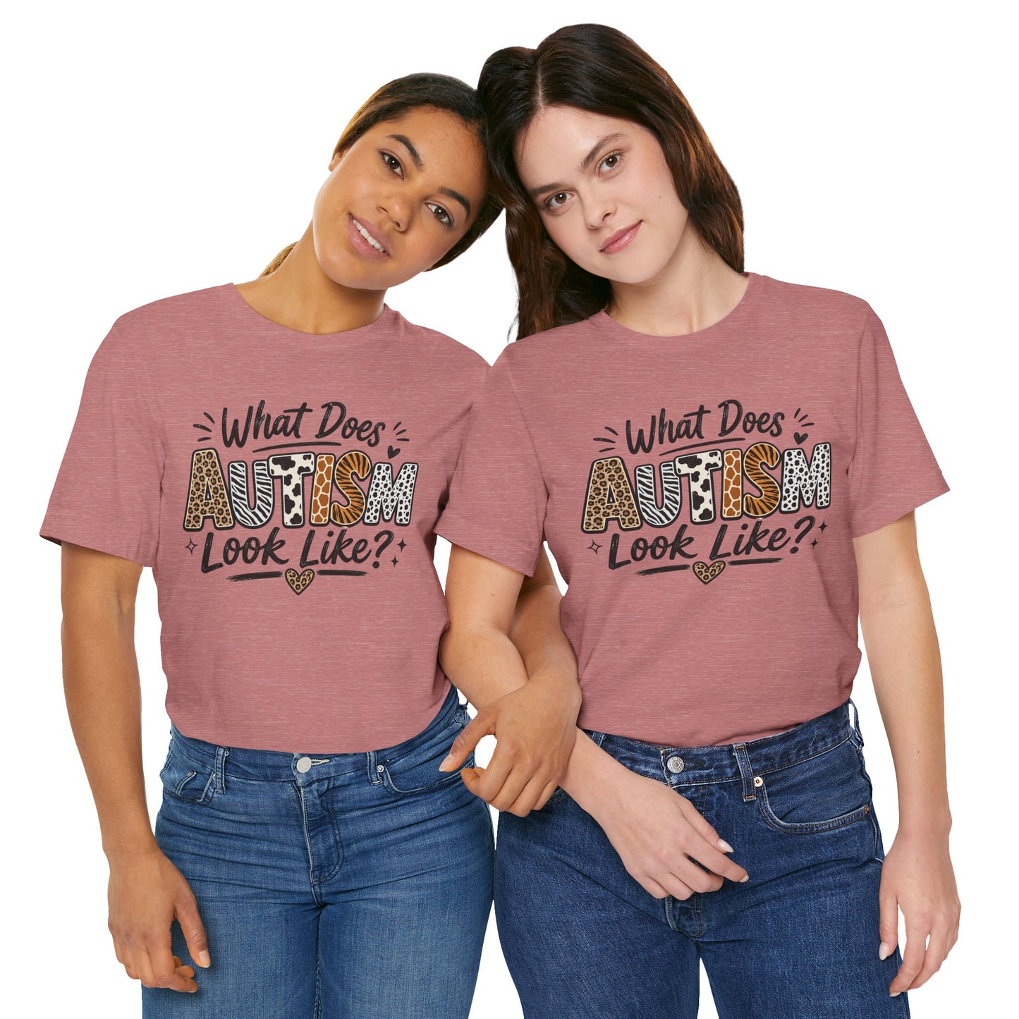 What Does Autism Look Like Shirt | Trendy Autism Awareness Tee image 11
