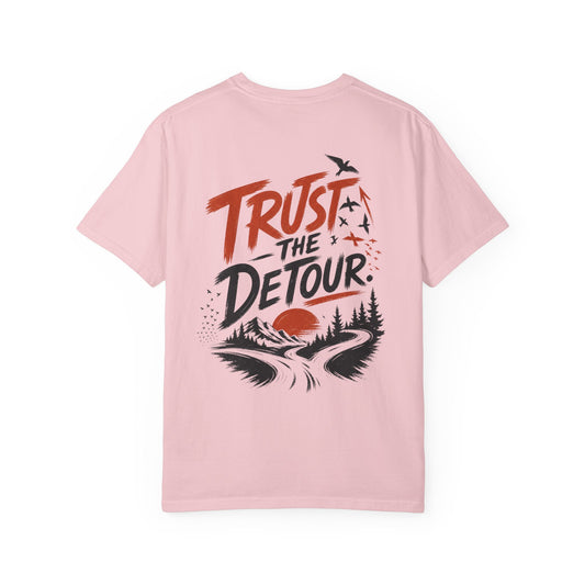 Trust the Detour T-Shirt — ADHD Inspirational Road Trip Graphic Tee