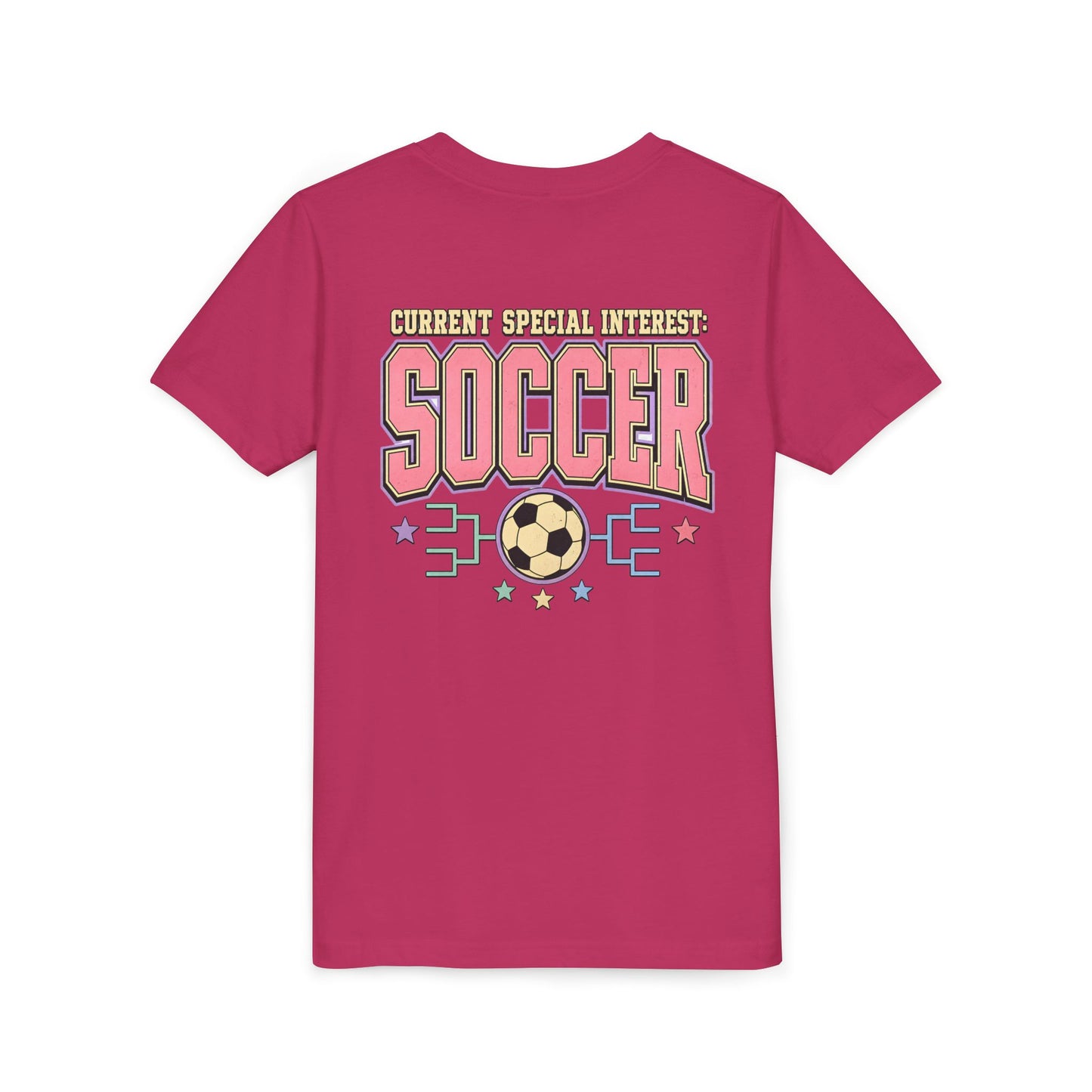 Soccer T‑Shirt – "Current Special Interest: Soccer" Youth Graphic Tee