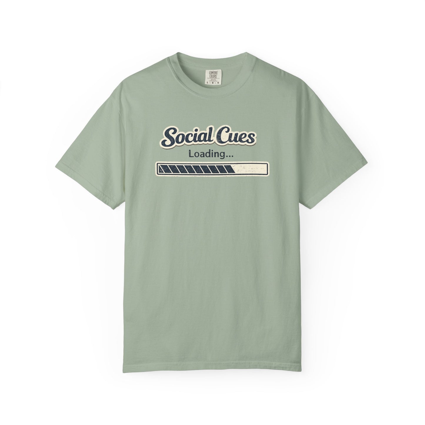 Social Cues Loading T-Shirt — Funny Neurodiversity Tee