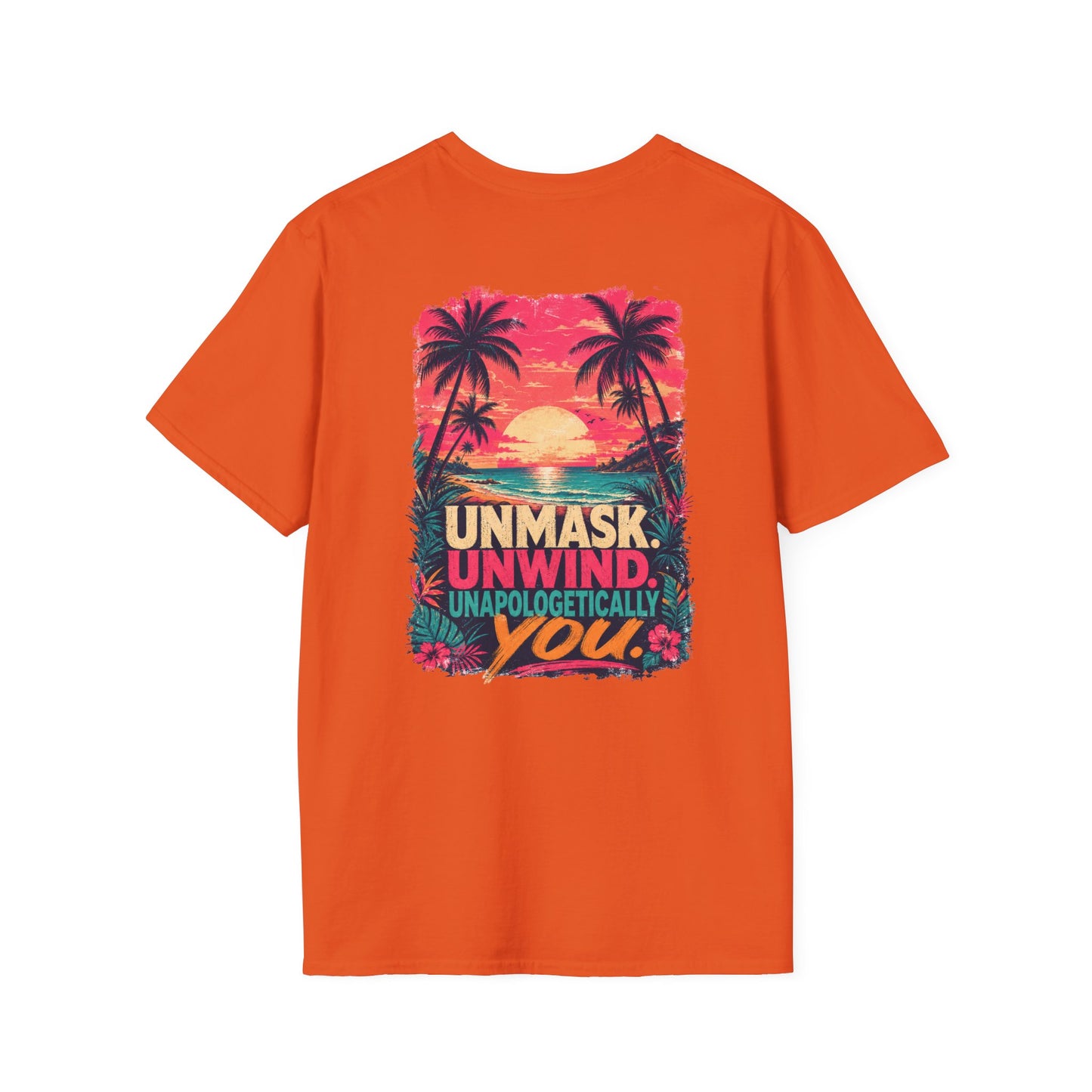 Unmask & Unwind Tropical Graphic Tee