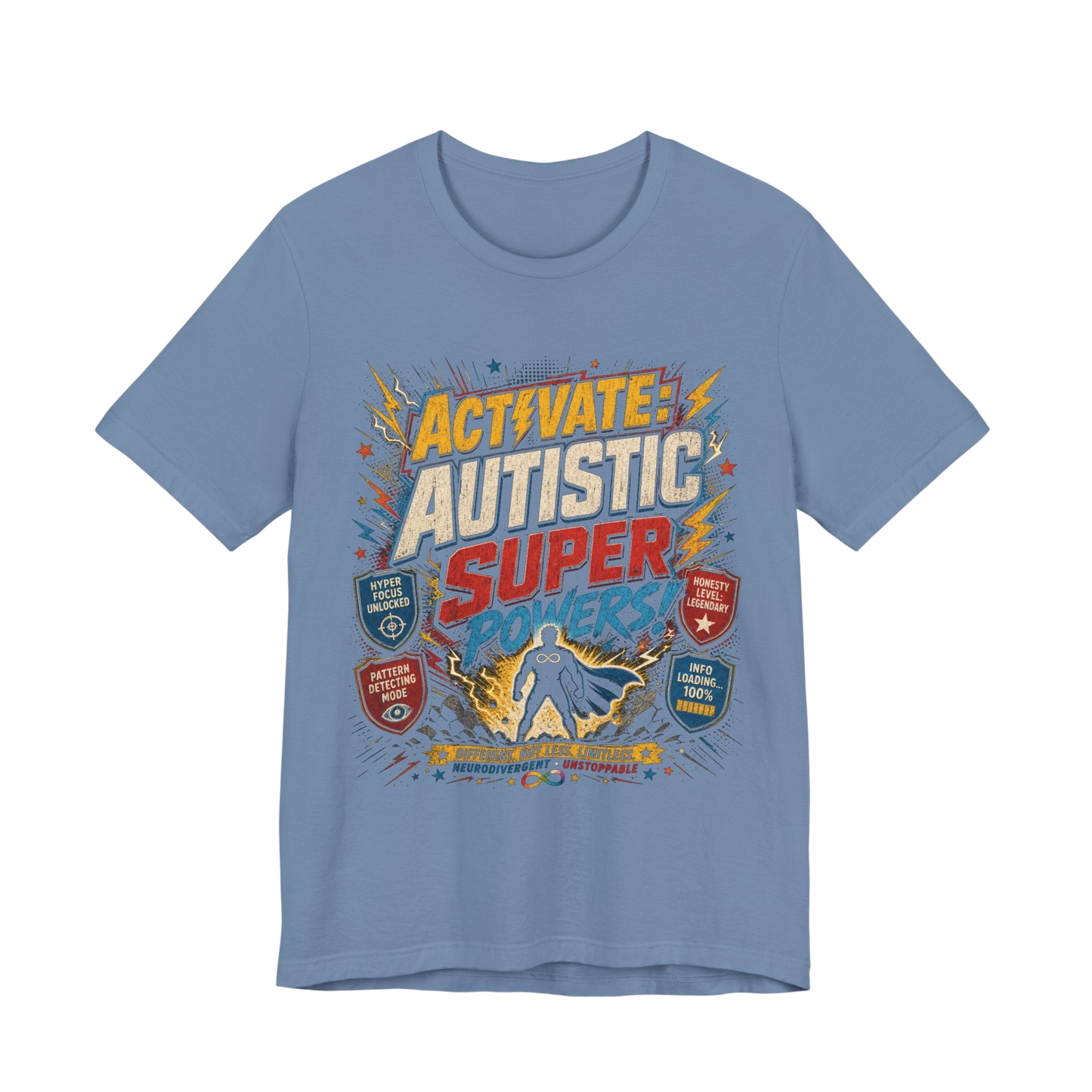 Autistic Superpowers T-Shirt image 6