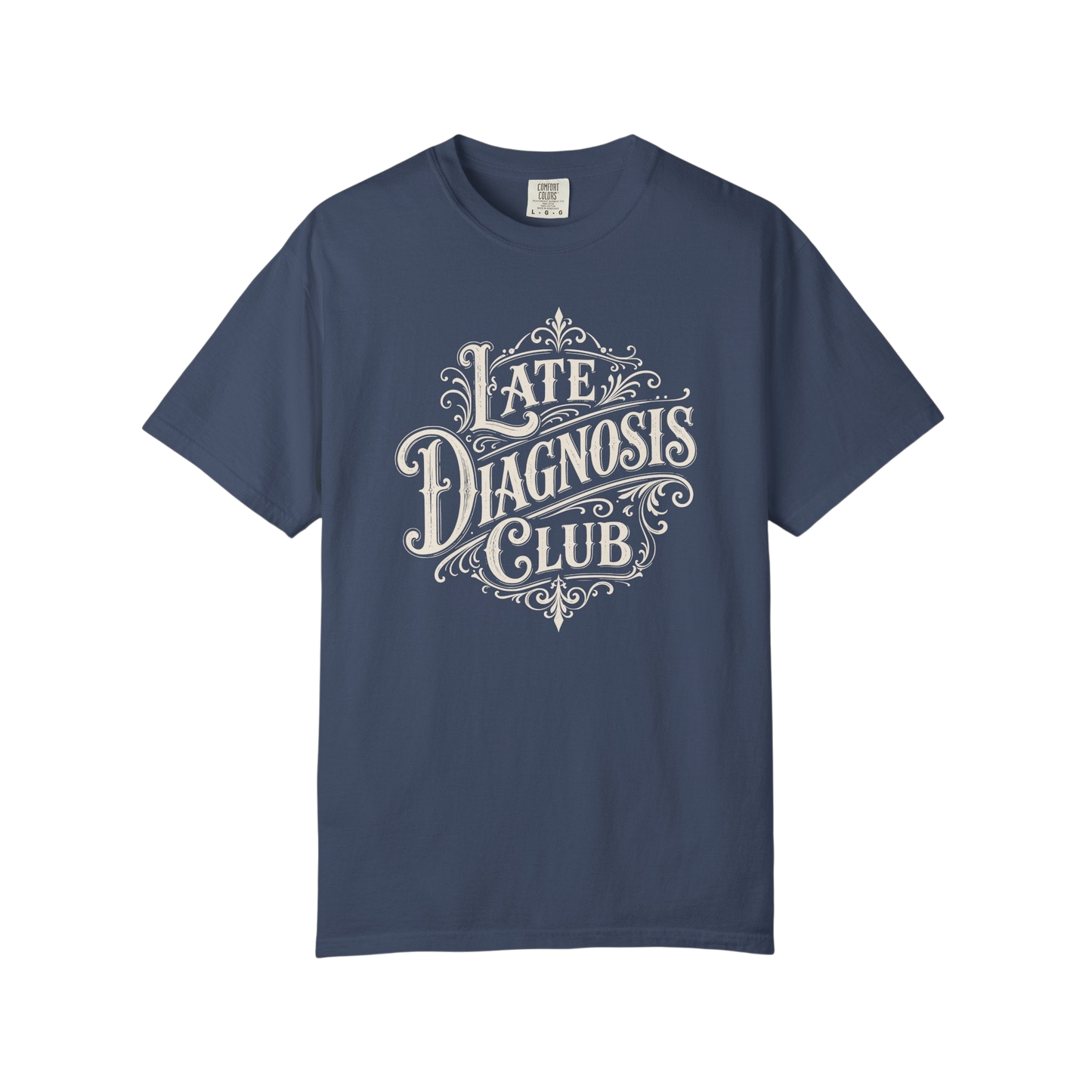 "Late Diagnosis Club" Autism ASD Vintage-Style Graphic Tee