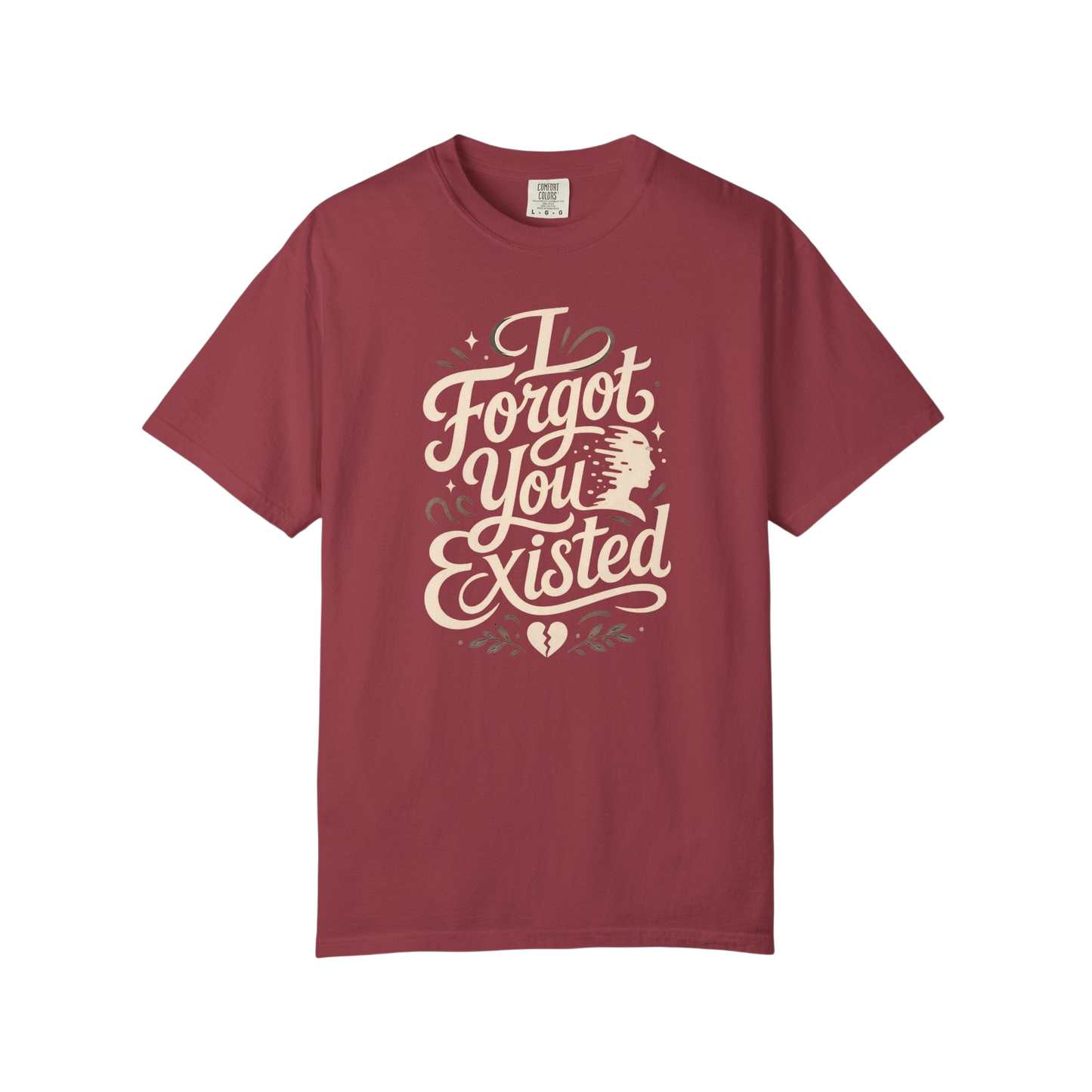 I Forgot You Existed T‑Shirt — ASD Autism Funny Sarcastic Graphic Tee