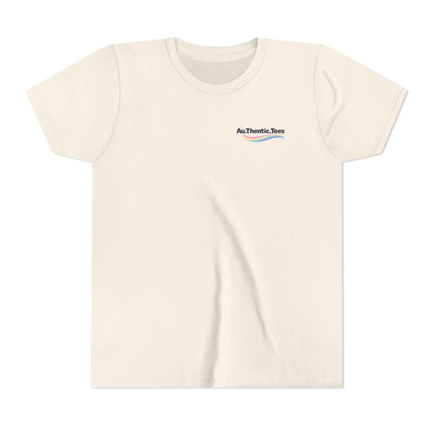 Youth Tee — "Honk If You’re Overstimulated" Silly Goose Graphic BACK PRINT