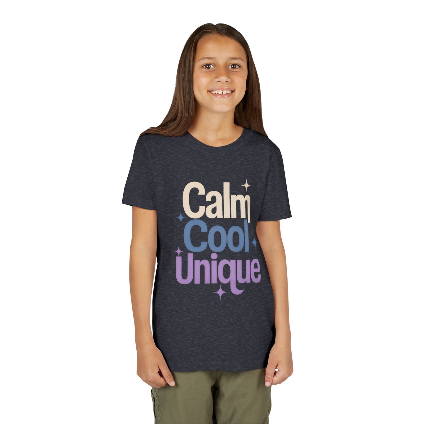 Youth Tee – Calm Cool Unique Retro Graphic Kids Shirt