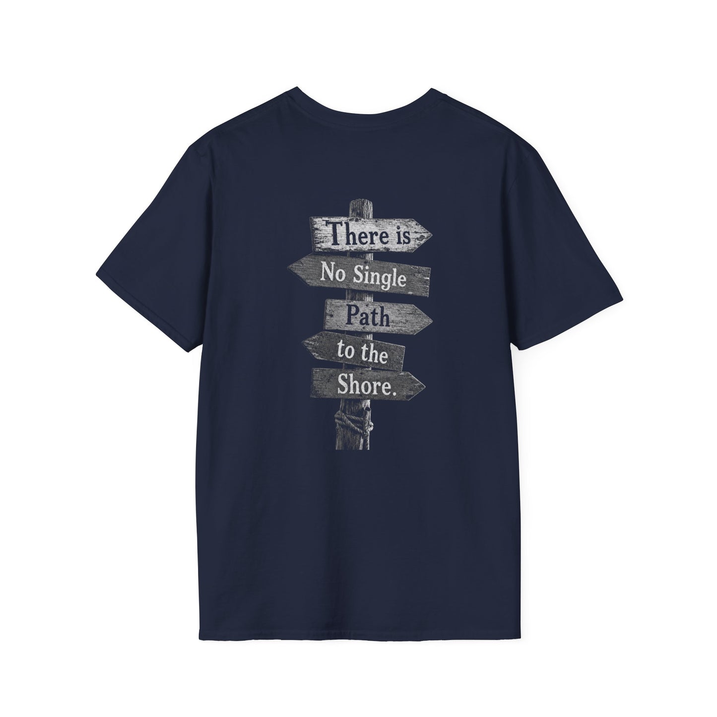 No Single Path Graphic Tee – Wooden Signpost