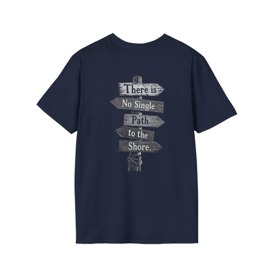 No Single Path Graphic Tee – Wooden Signpost