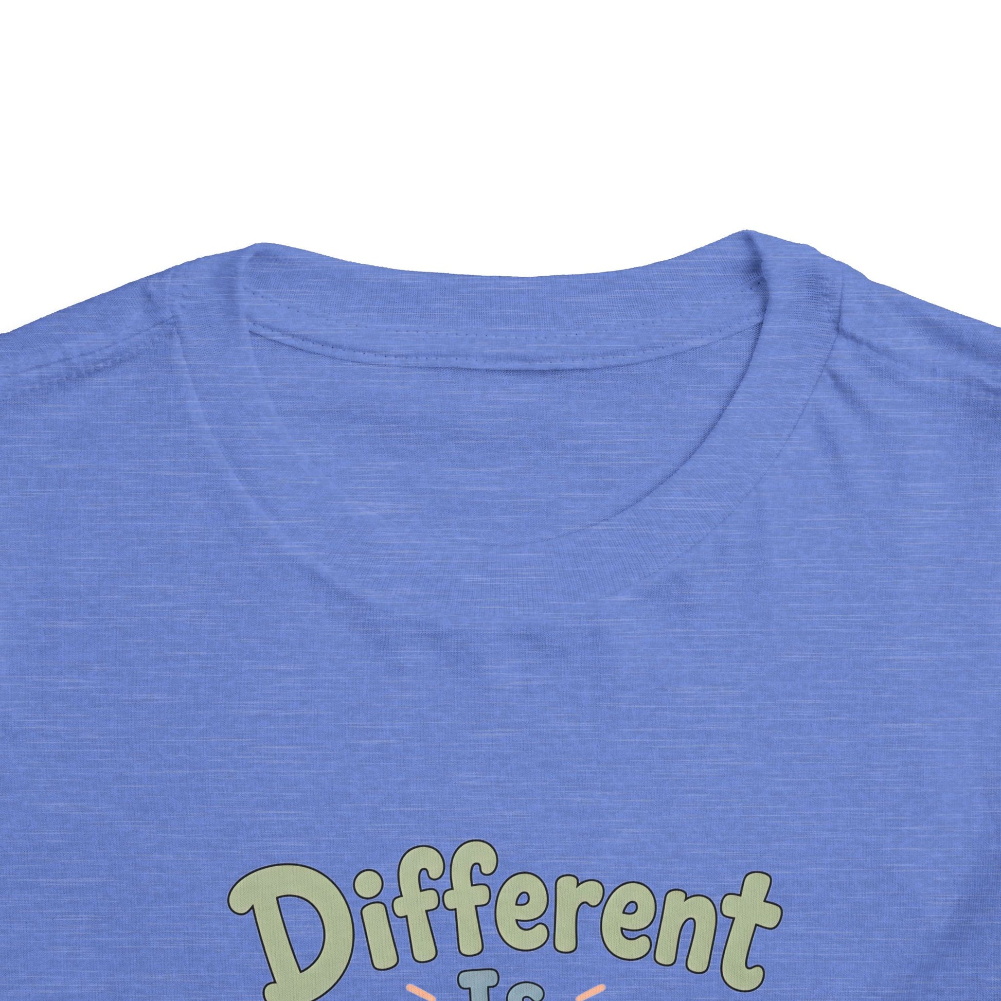 Toddler Tee — "Different Is Amazing" Giraffe &amp; Zebra Diversity Kids Shirt image 27