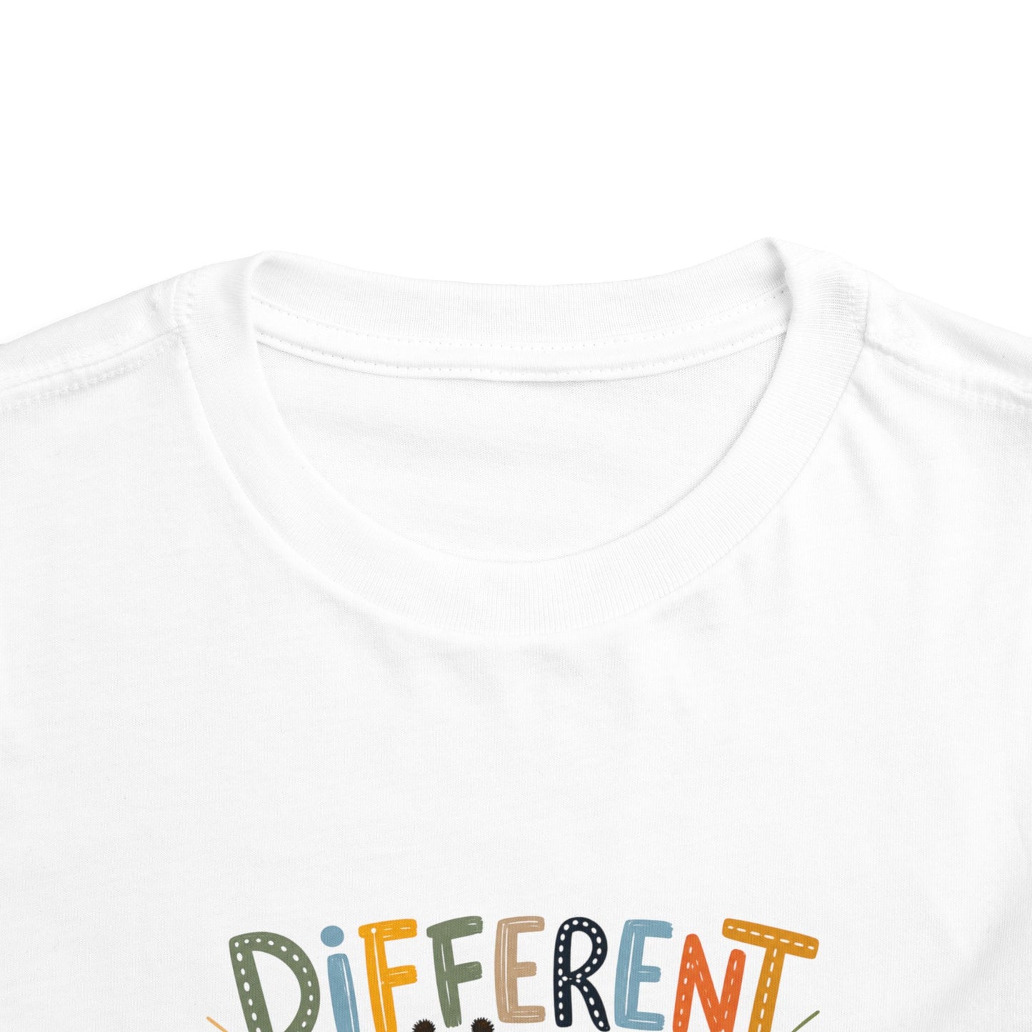 Different Is Amazing Toddler Shirt — Autism Awareness Kids Tee image 4