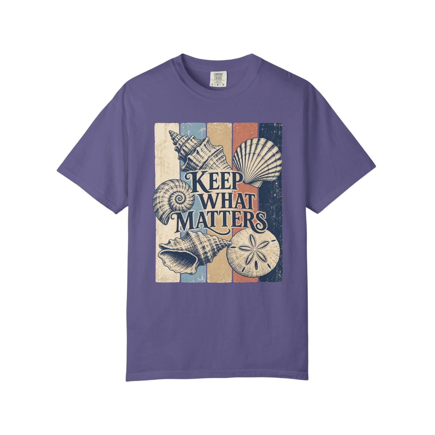 Keep What Matters Seashell T-Shirt