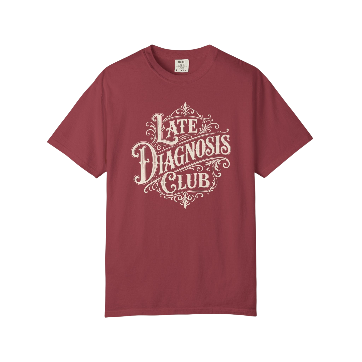 "Late Diagnosis Club" Autism ASD Vintage-Style Graphic Tee