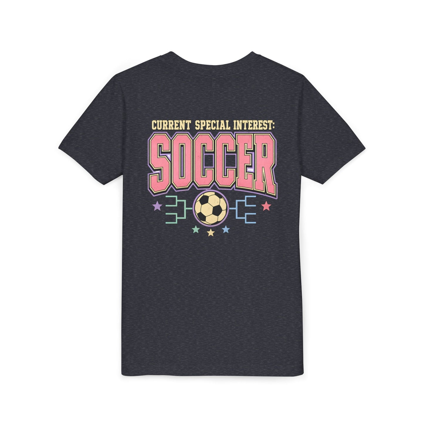 Soccer T‑Shirt – "Current Special Interest: Soccer" Youth Graphic Tee