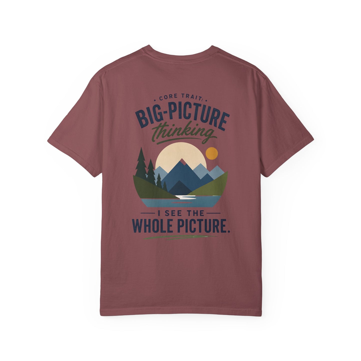 Big-Picture Thinking T-Shirt — 'I See the Whole Picture' Graphic Tee