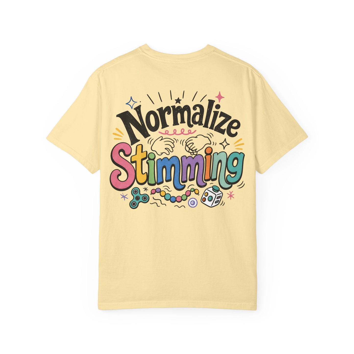 Normalize Stimming T-Shirt — Neurodiversity Awareness Graphic Tee