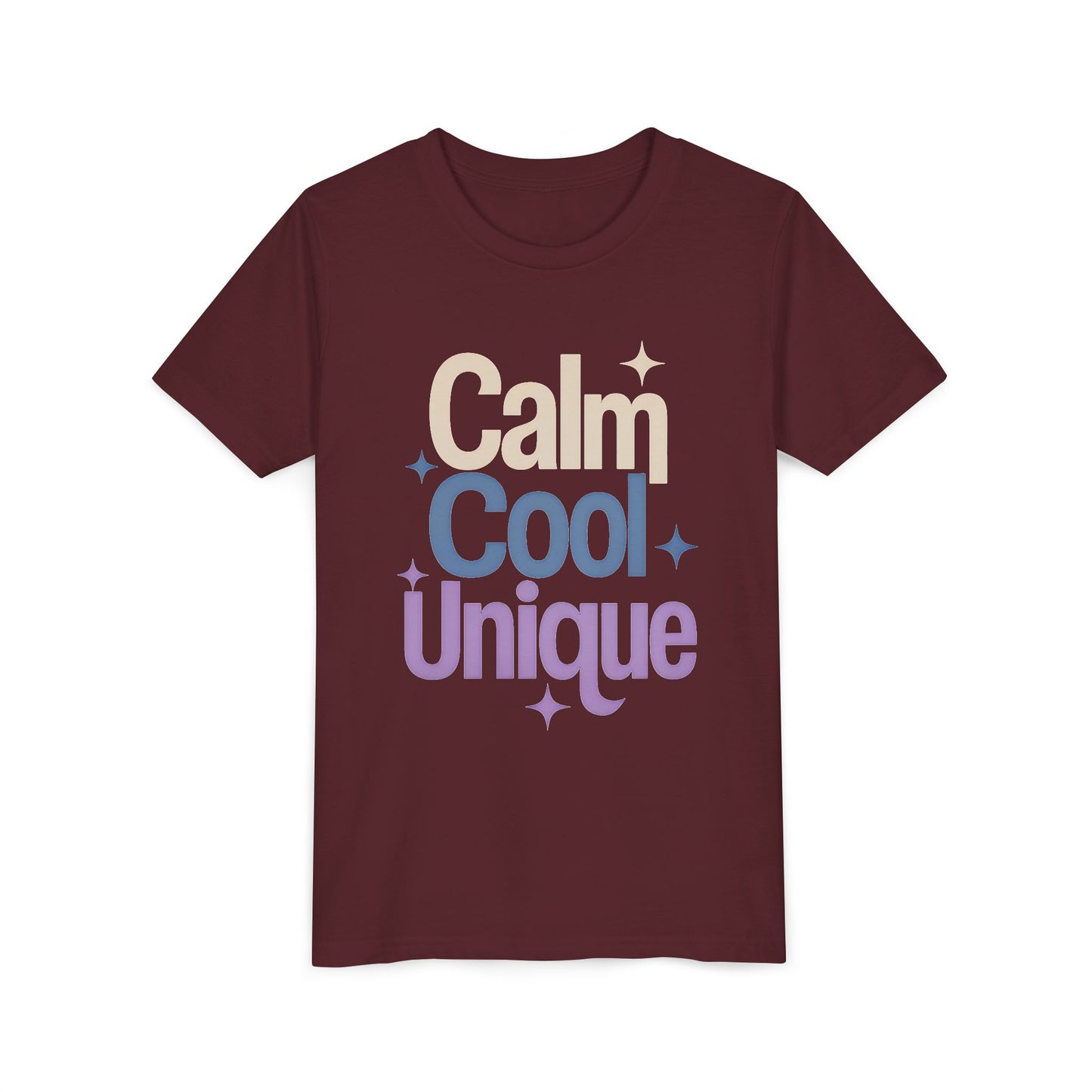 Youth Tee – Calm Cool Unique Retro Graphic Kids Shirt