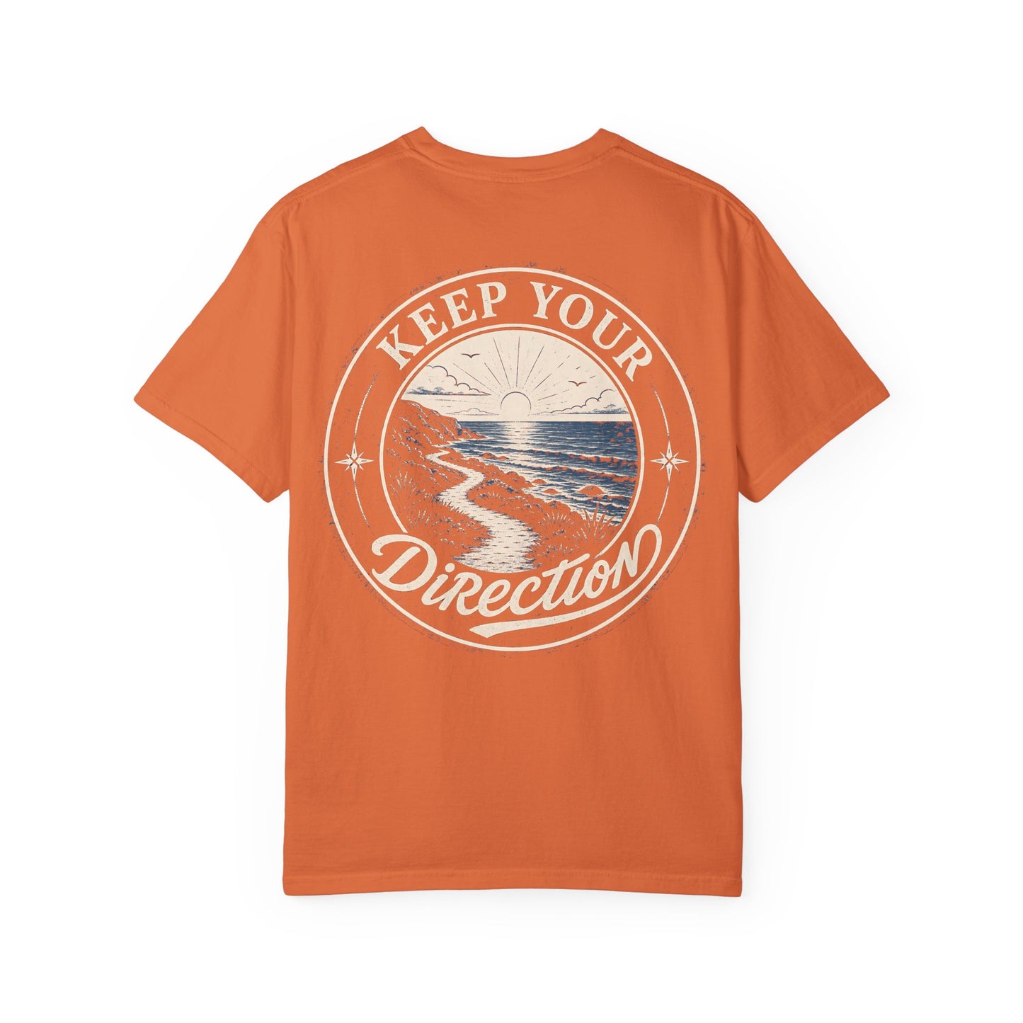 Keep Your Direction Sunset Beach T-Shirt