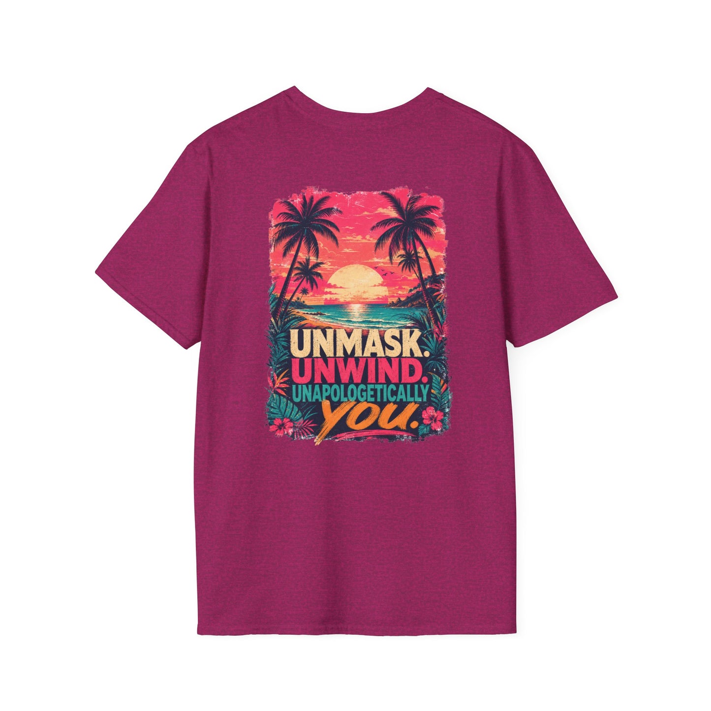 Unmask & Unwind Tropical Graphic Tee