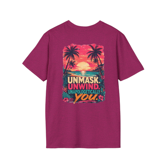 Unmask & Unwind Tropical Graphic Tee