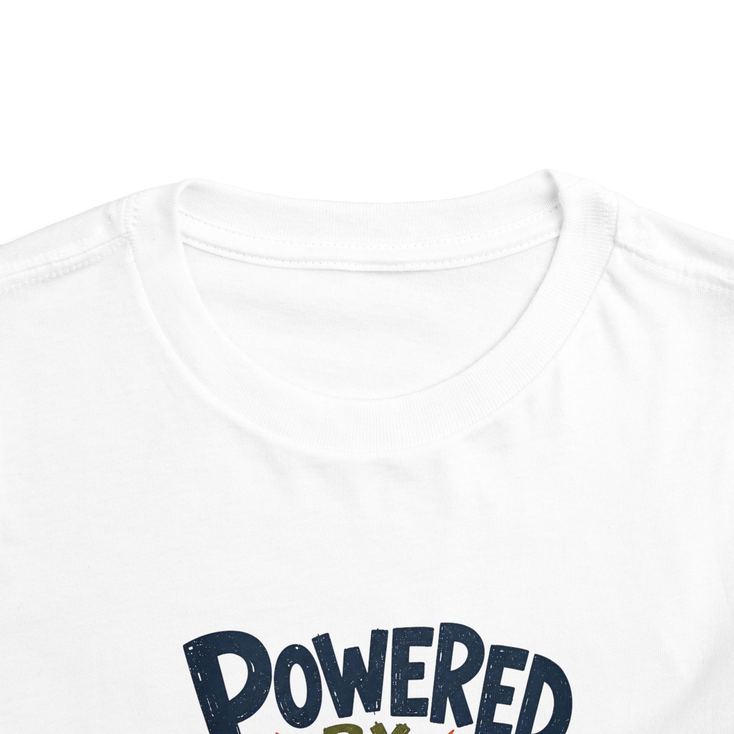 Powered by Dinosaurs Toddler Tee — Cute Dino Graphic Shirt for Kids image 3