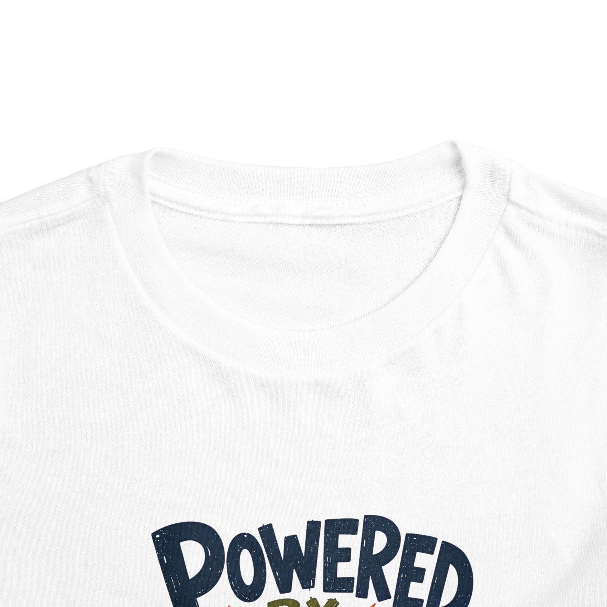 Powered by Dinosaurs Toddler Tee — Cute Dino Graphic Shirt for Kids image 3