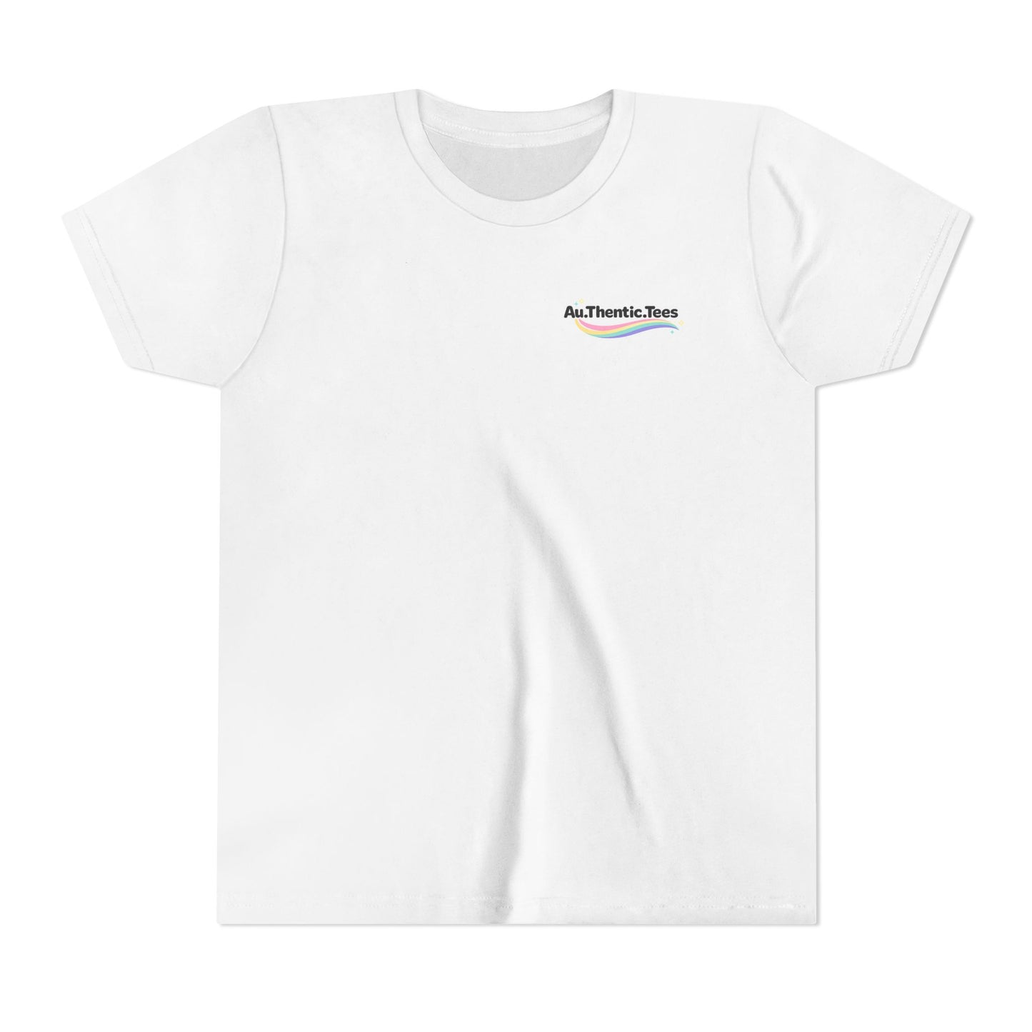 Youth Tee — "Honk If You’re Overstimulated" Silly Goose Graphic BACK PRINT