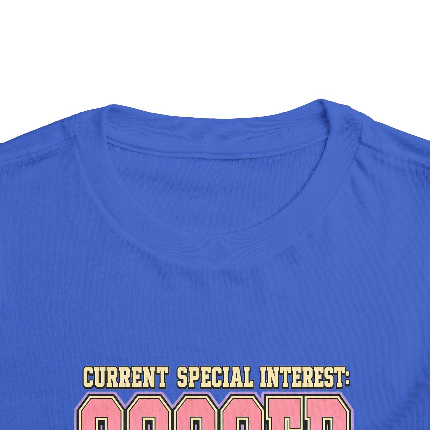 Toddler Soccer Tee — "Currently Special Interest: Soccer" Kids Graphic Shirt
