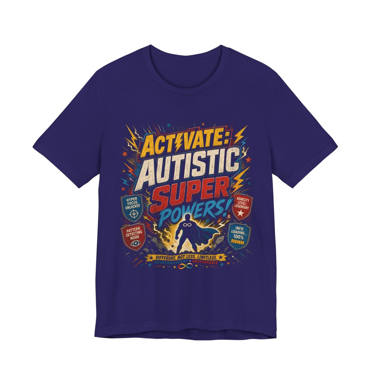 Autistic Superpowers T-Shirt image 8