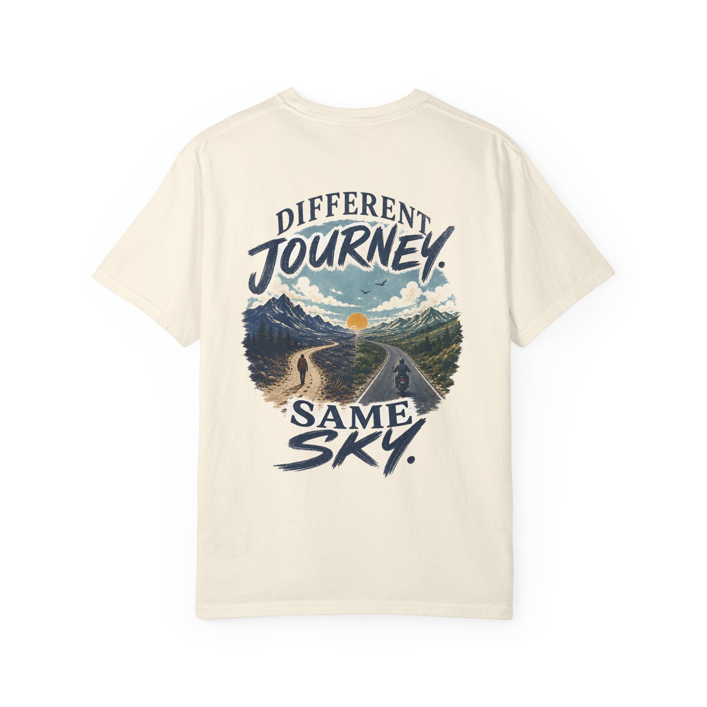 Different Journey Same Sky T-Shirt — Inspirational Autism Graphic Tee