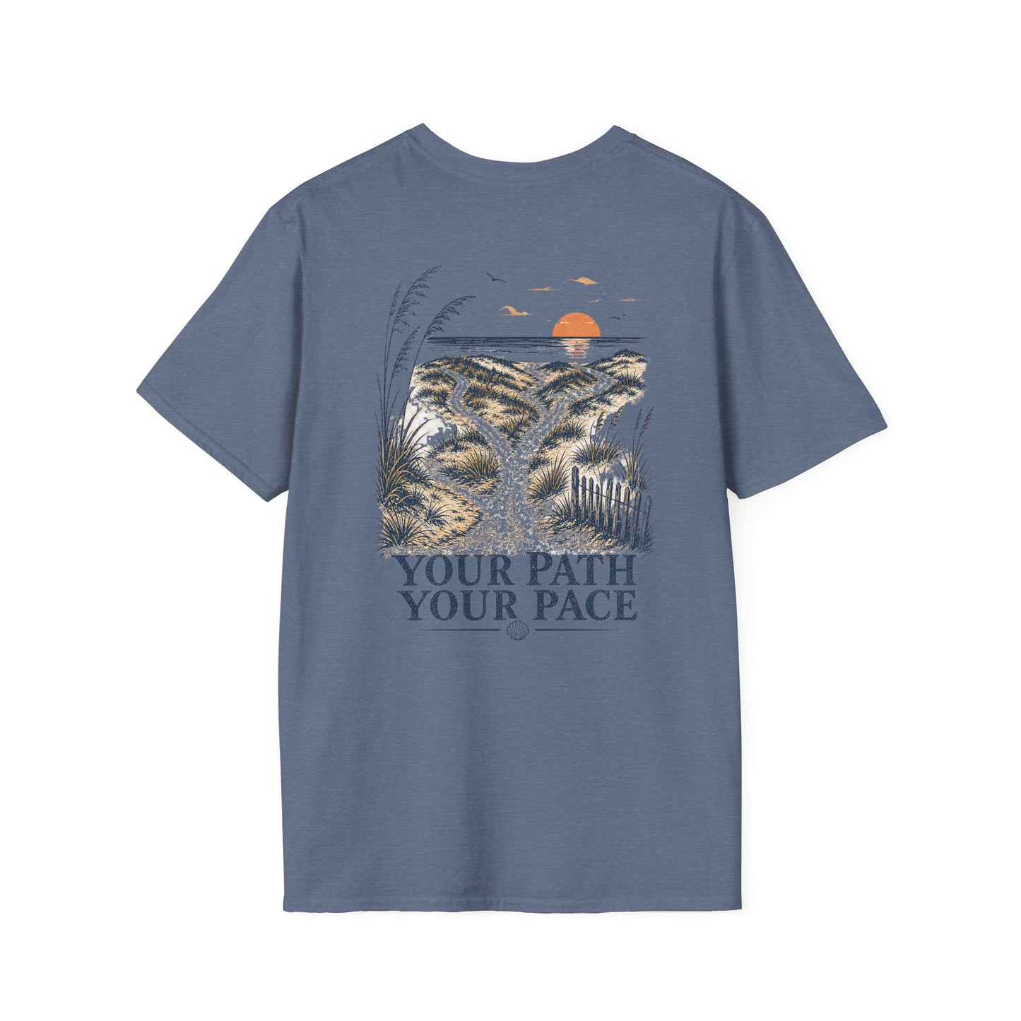 "Your Path Your Pace" Vintage Coastal Graphic Tee
