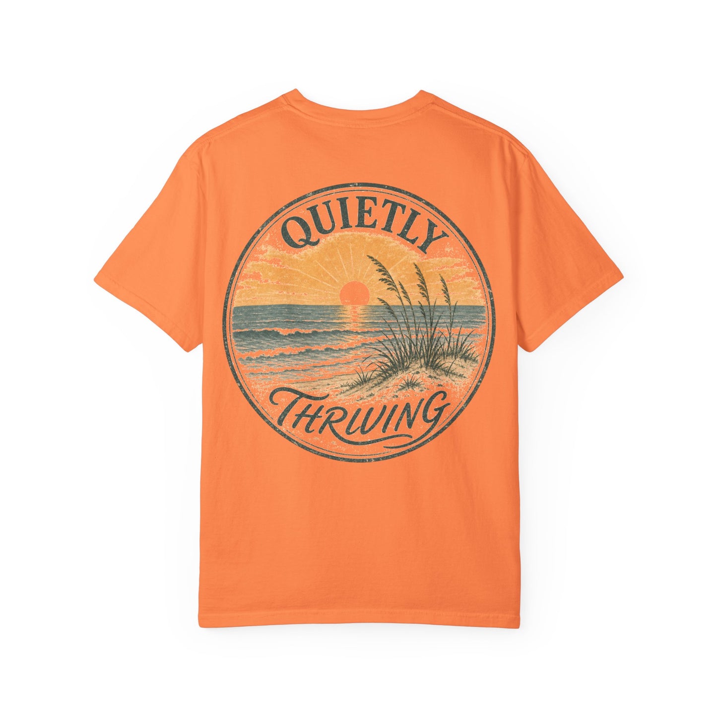 Quietly Thriving Sunset Beach T-Shirt