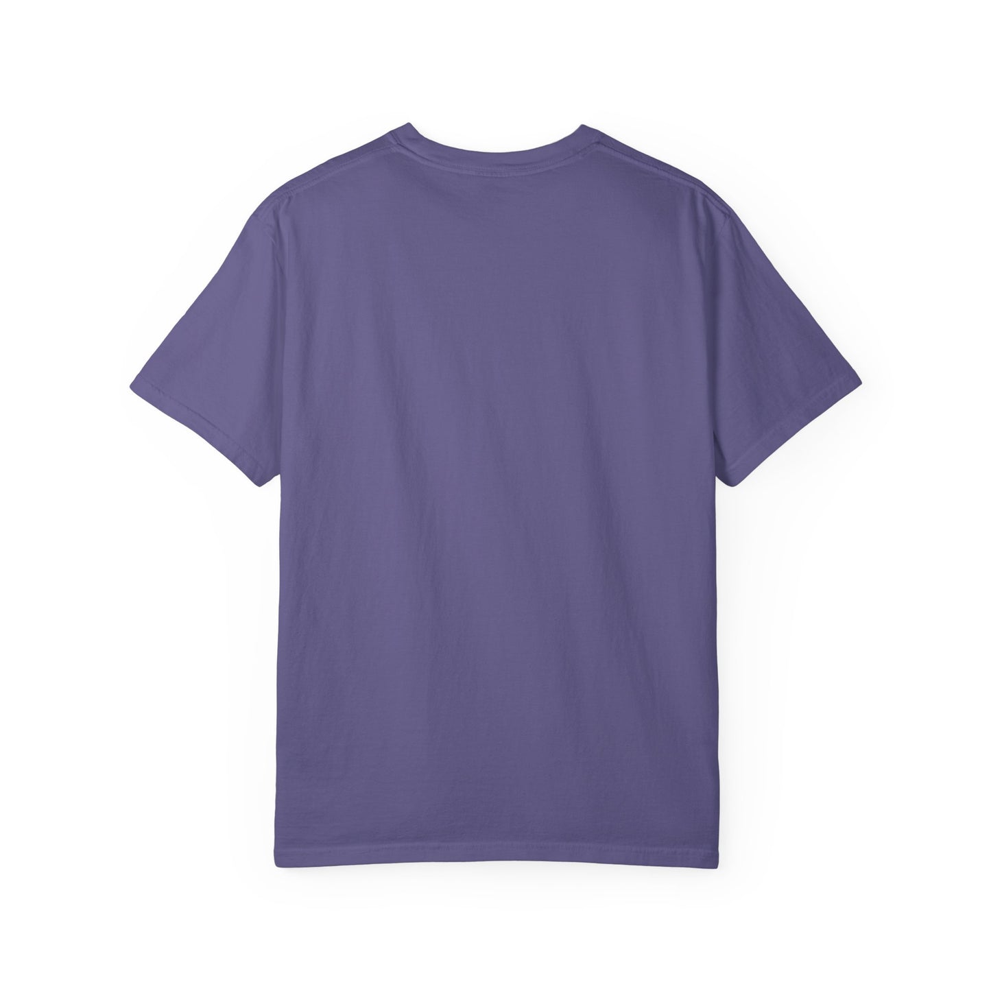 Love Loudly Graphic T‑Shirt — Rainbow Smiley Retro Script Tee image 1