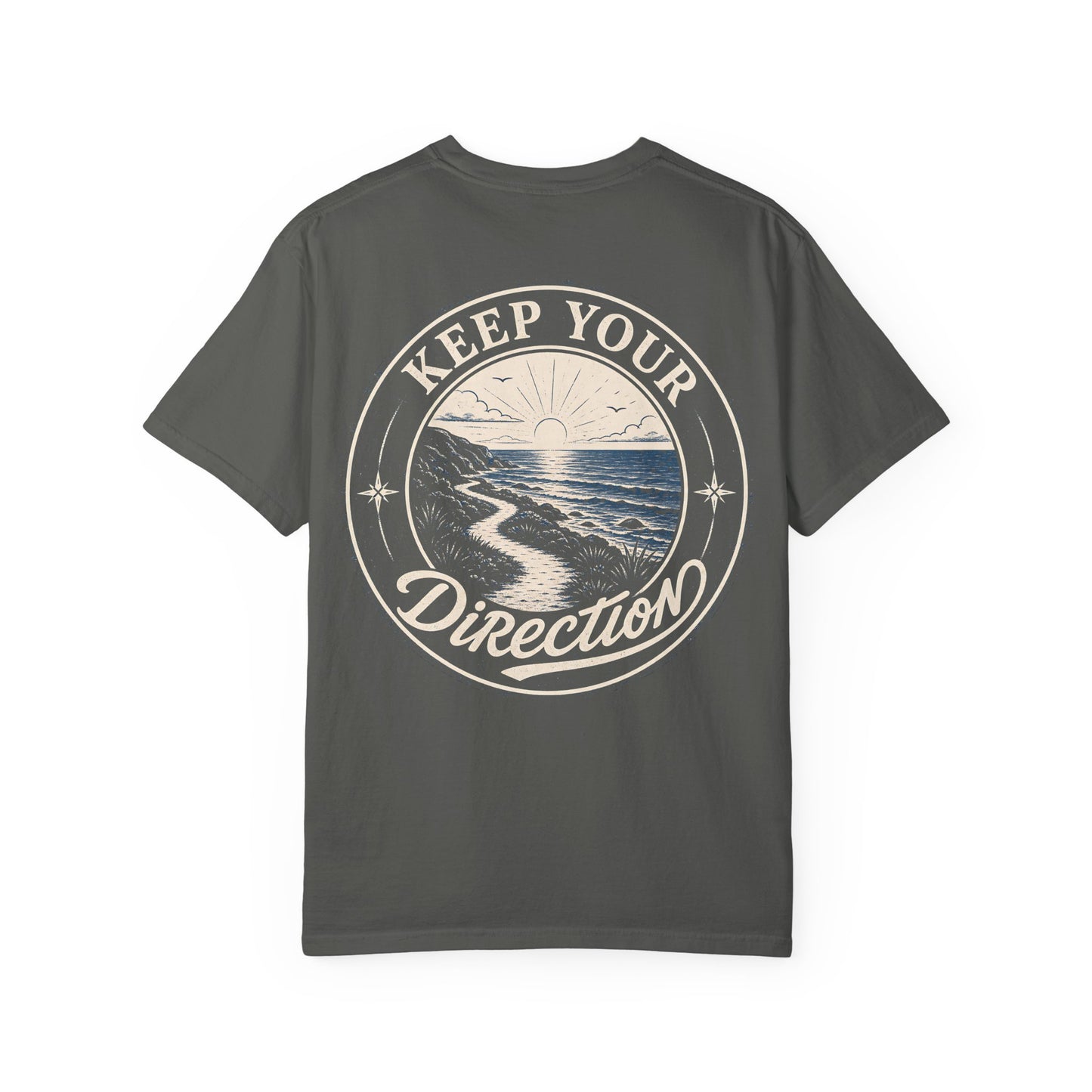 Keep Your Direction Sunset Beach T-Shirt