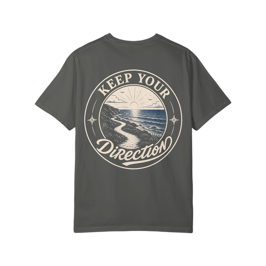 Keep Your Direction Sunset Beach T-Shirt