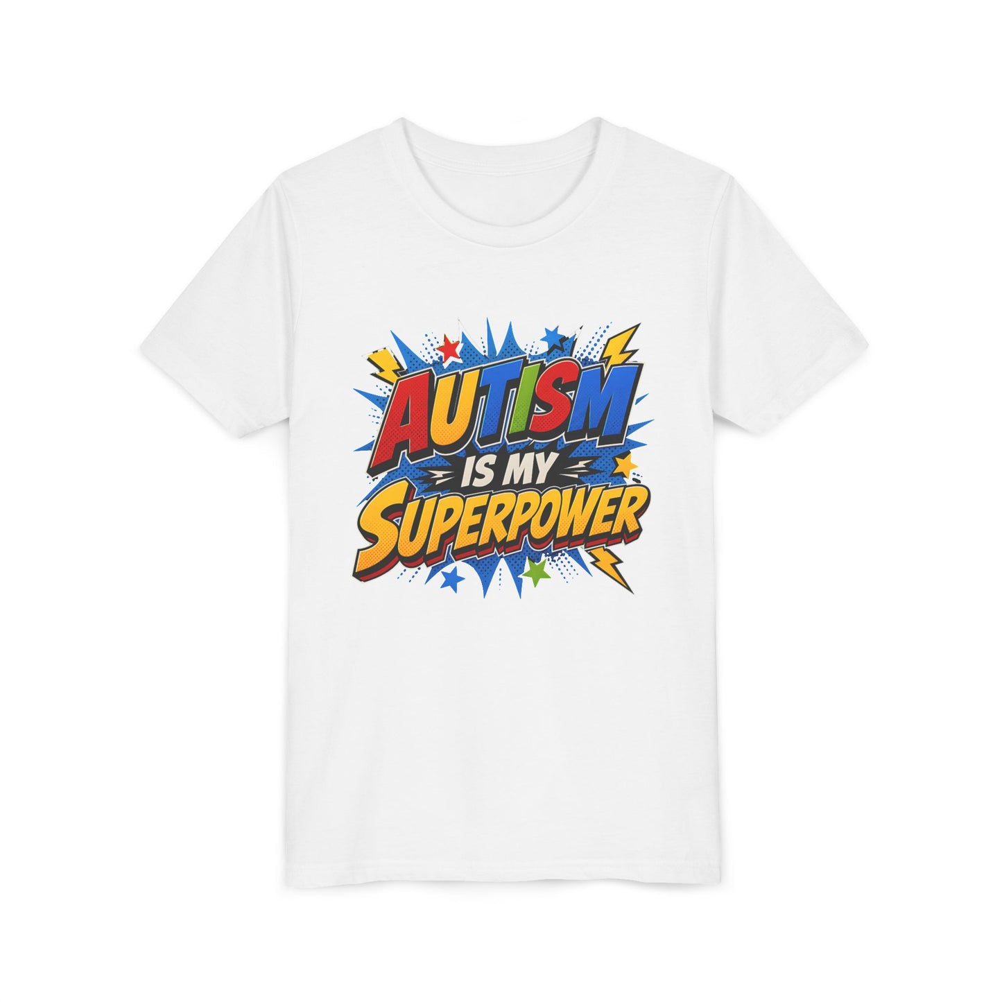 Autism Is My Superpower Youth Tee