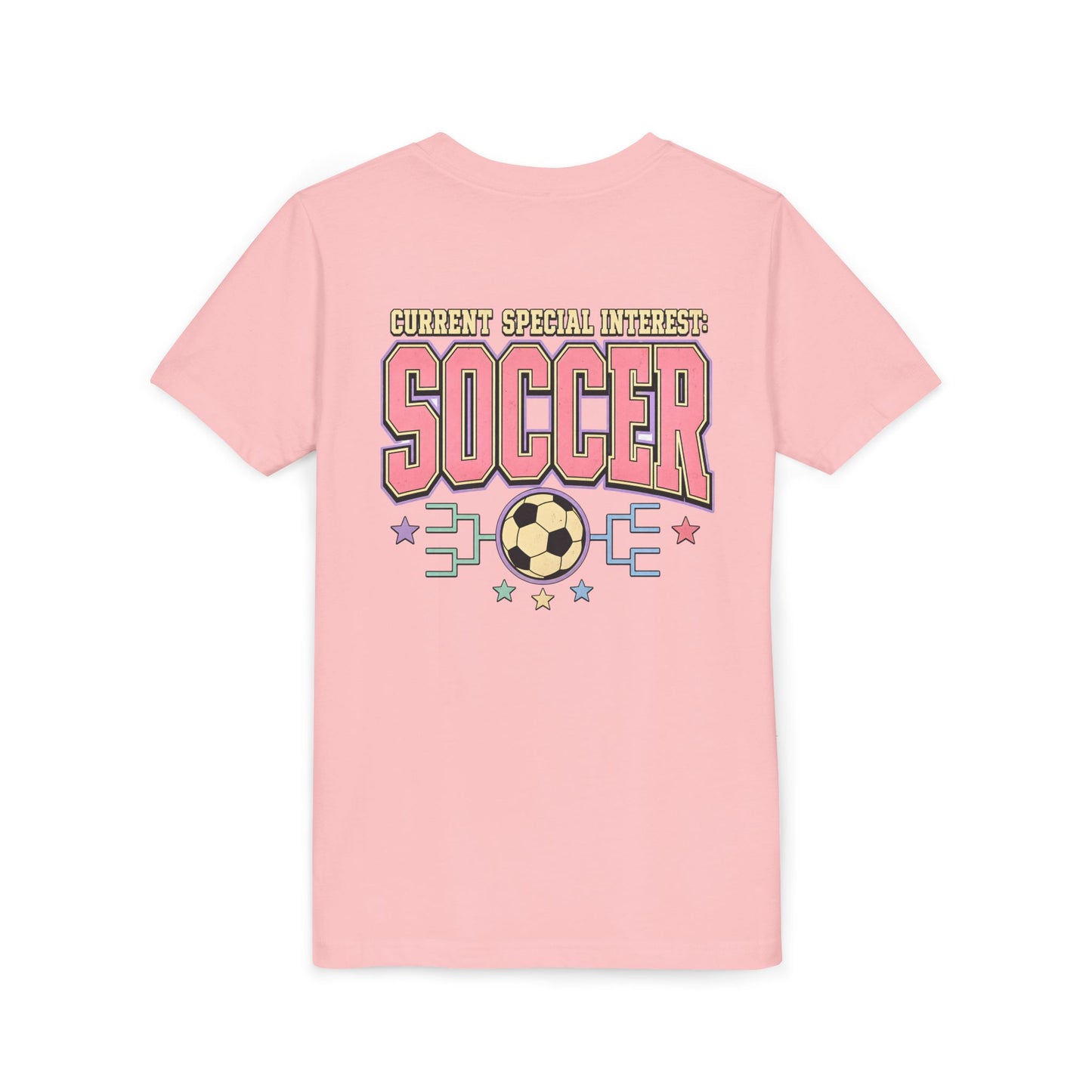Soccer T‑Shirt – "Current Special Interest: Soccer" Youth Graphic Tee