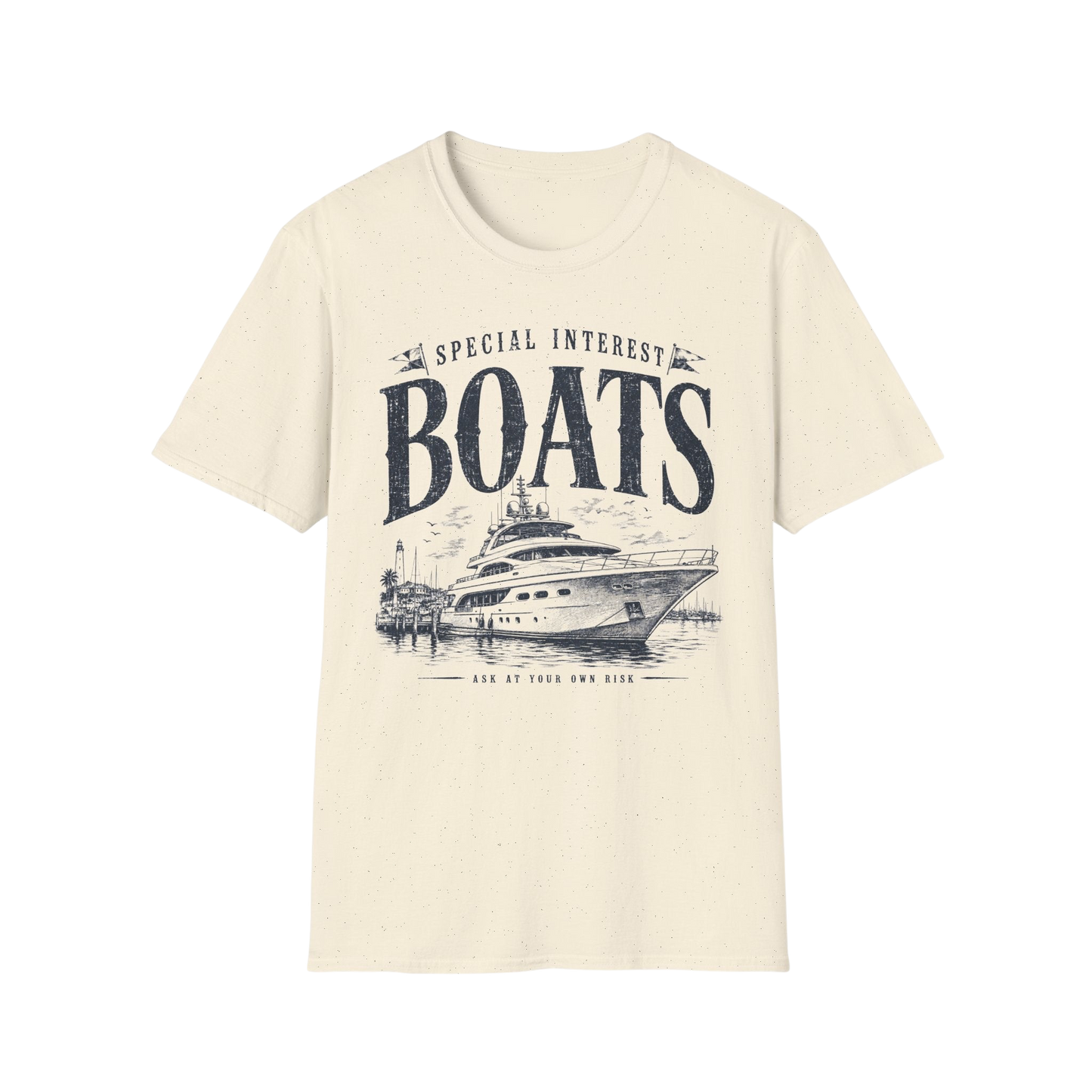 Boats Graphic T-Shirt — 'Special Interest Boats' Vintage Yacht Tee