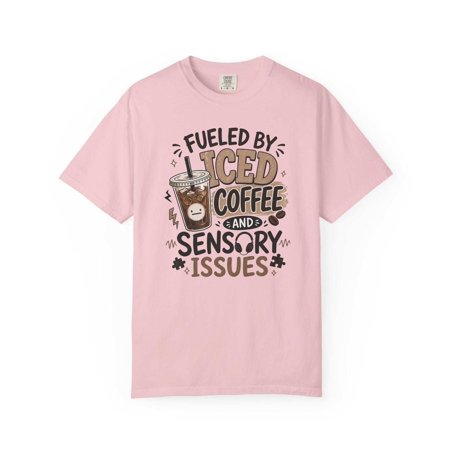 Iced Coffee & Sensory Issues T-Shirt