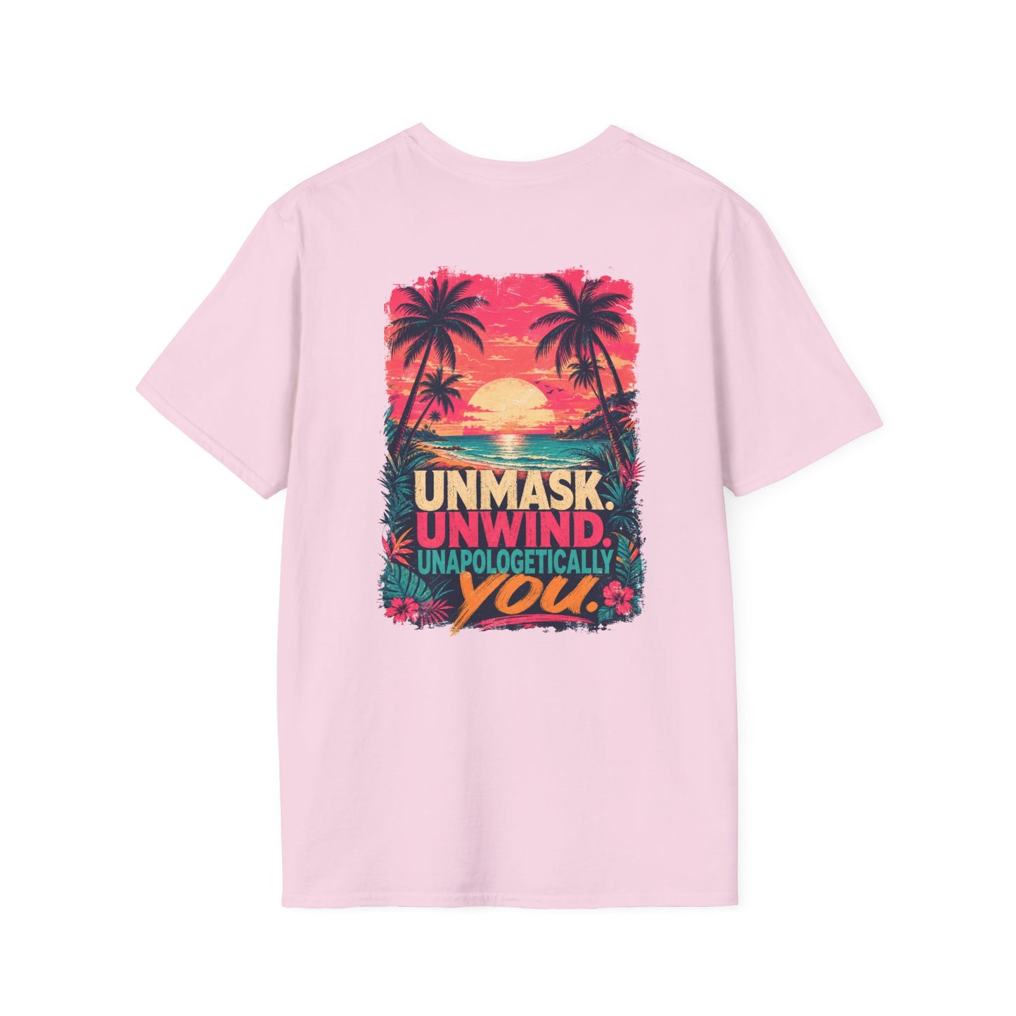 Unmask & Unwind Tropical Graphic Tee