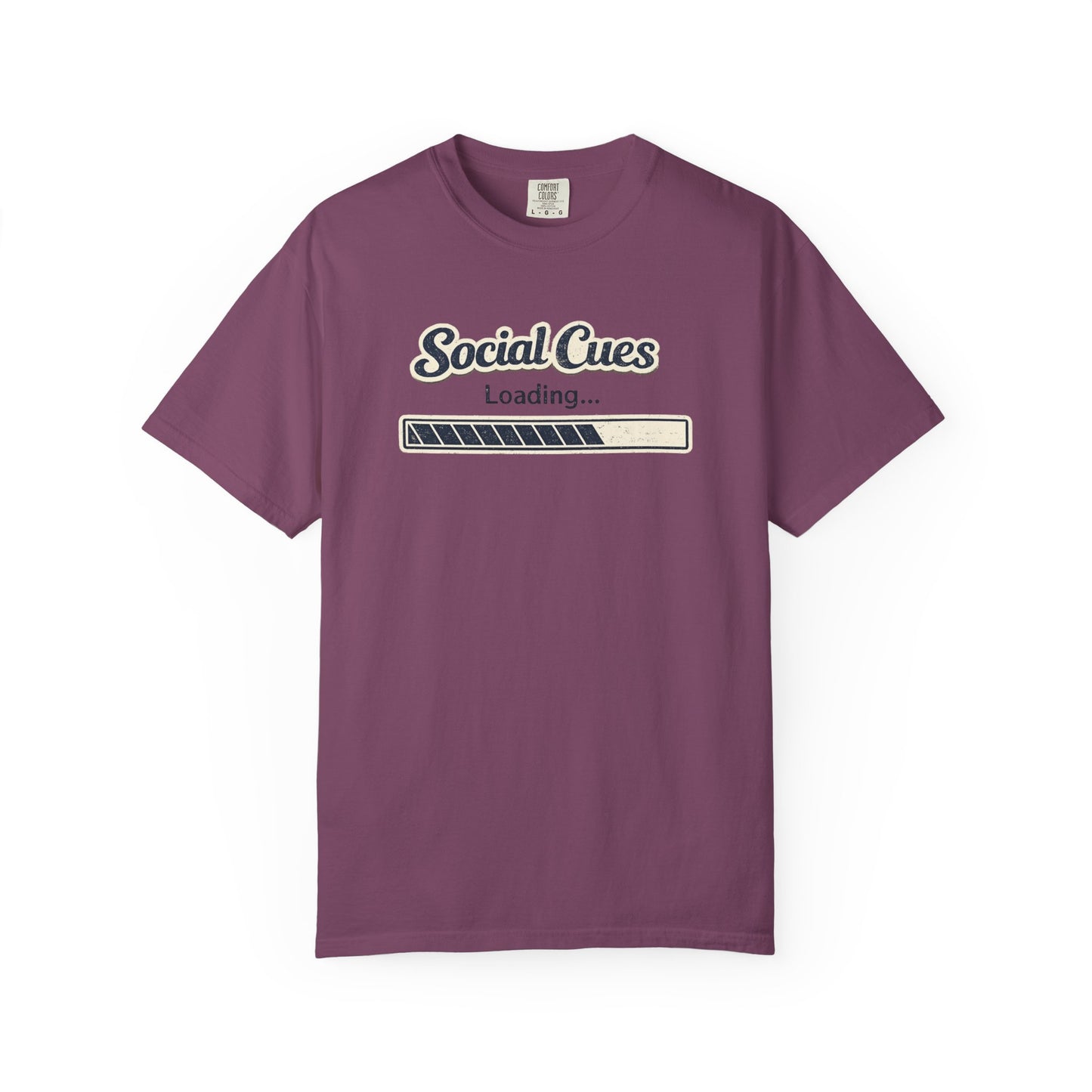 Social Cues Loading T-Shirt — Funny Neurodiversity Tee