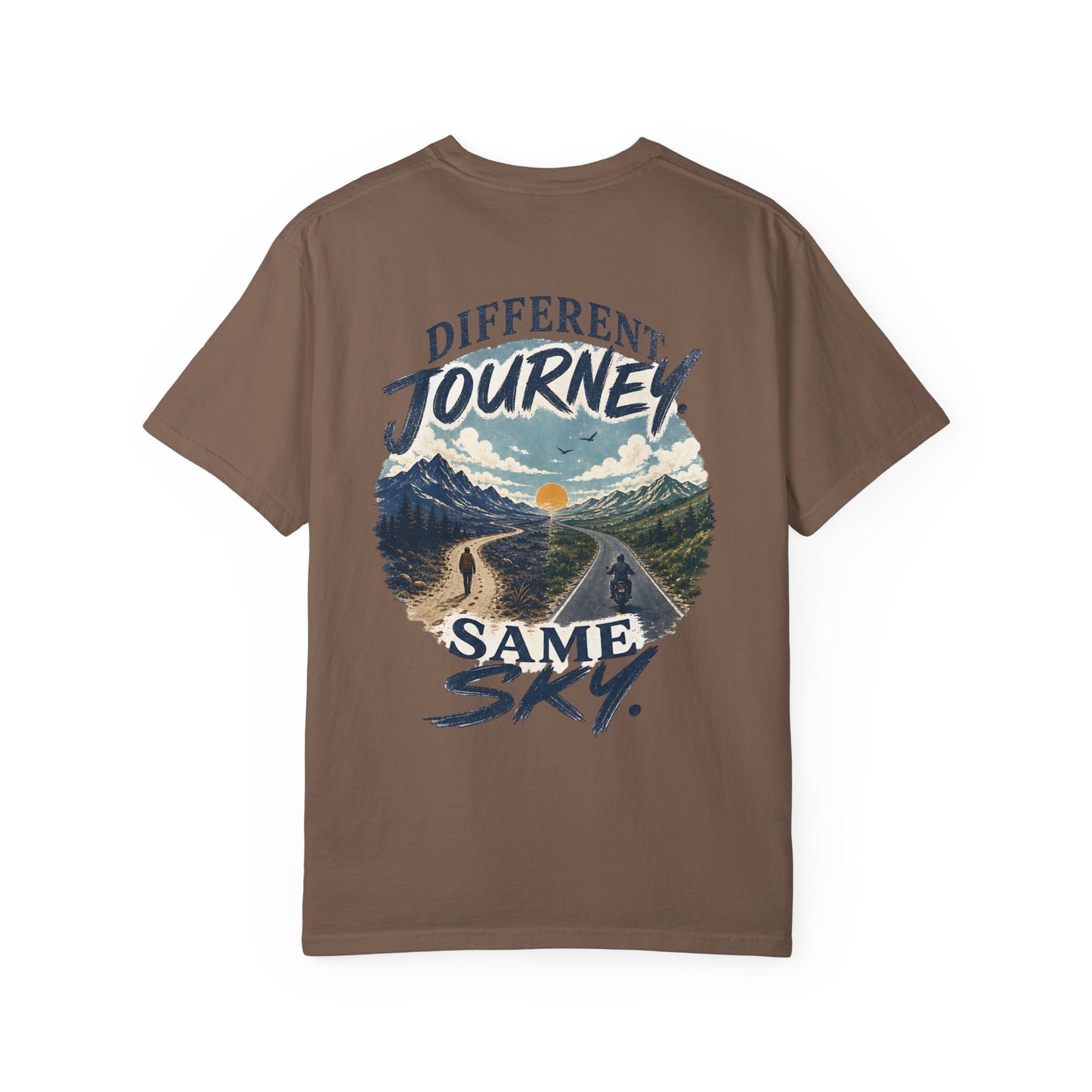 Different Journey Same Sky T-Shirt — Inspirational Autism Graphic Tee