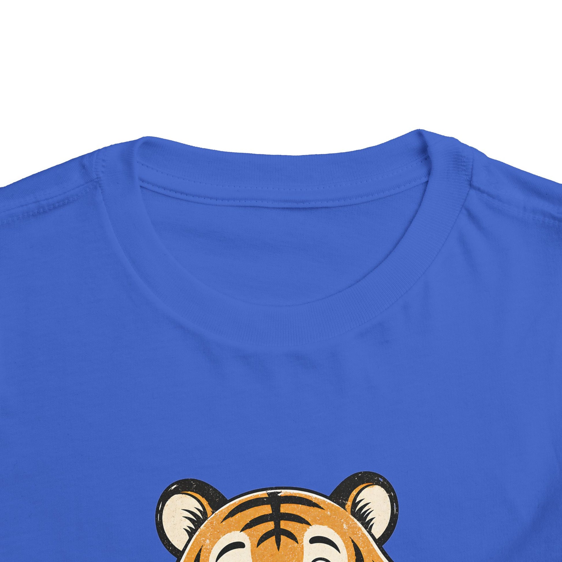 Toddler Tee — Cute Tiger Holding Autism Puzzle Heart image 27