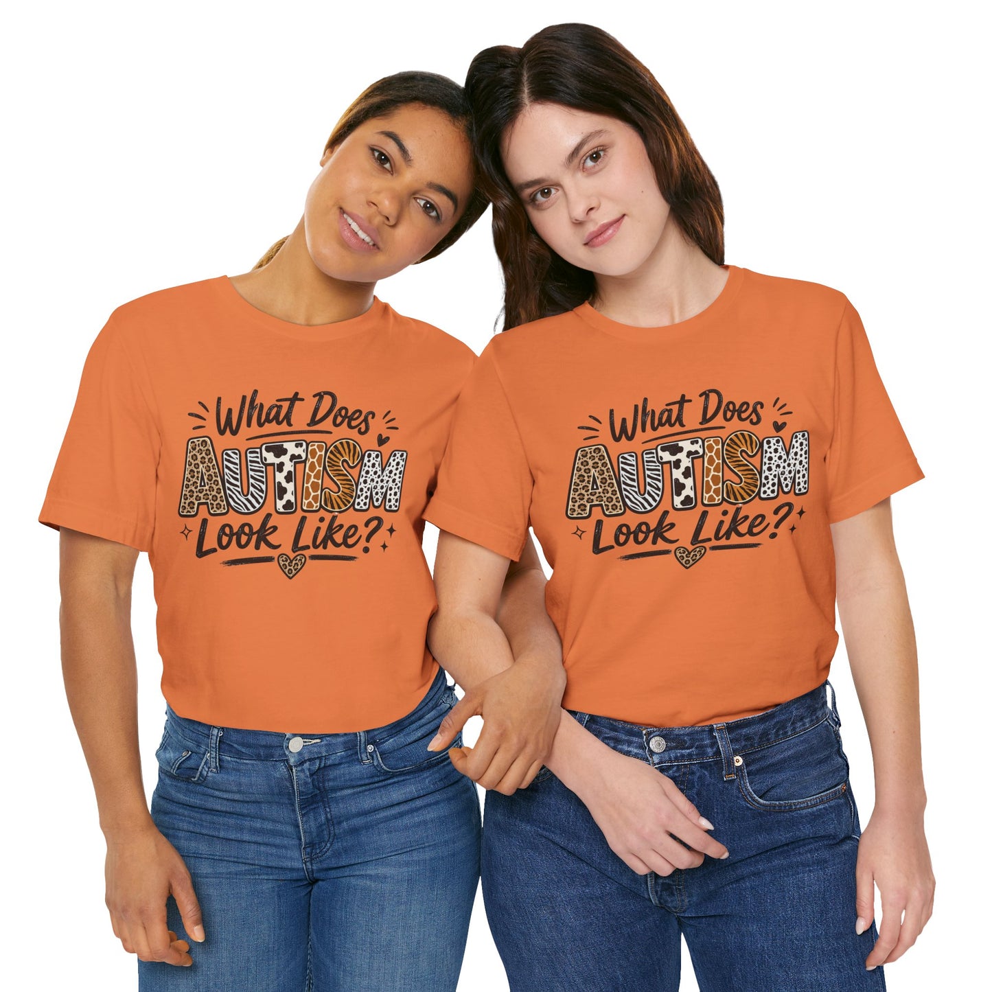 What Does Autism Look Like Shirt | Trendy Autism Awareness Tee image 17