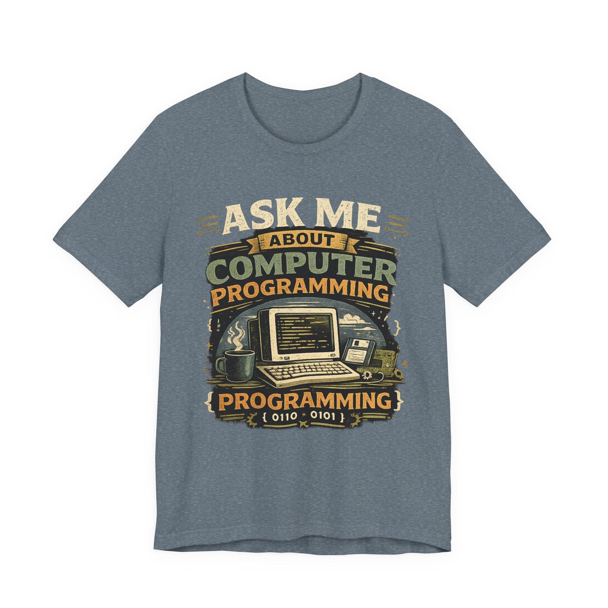 Ask Me About Computer Programming T-Shirt image