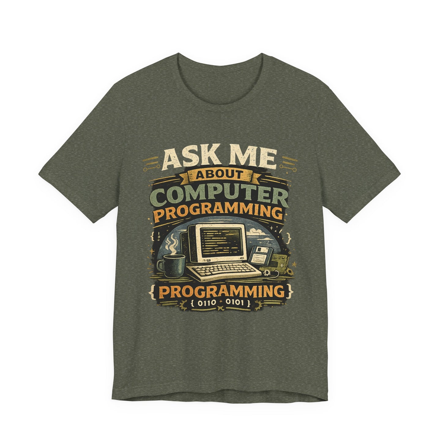 Ask Me About Computer Programming T-Shirt image