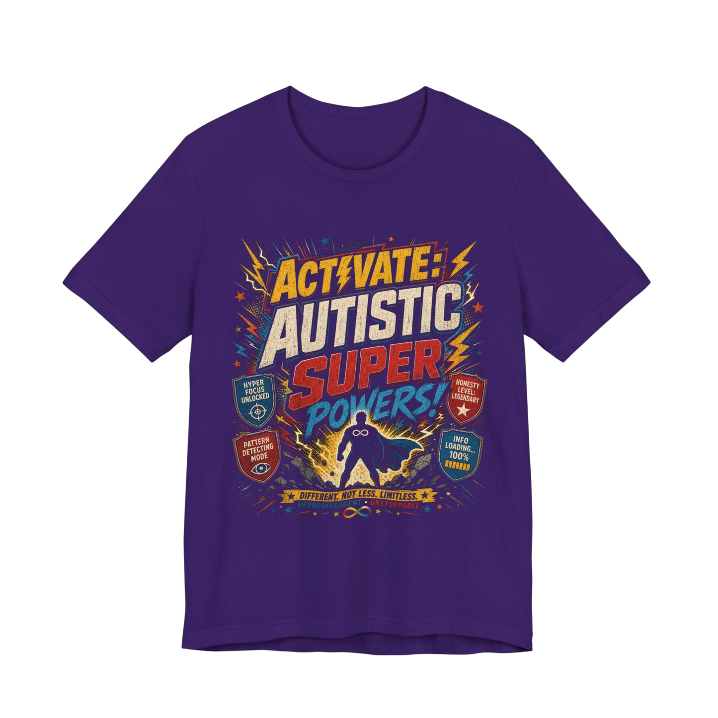 Autistic Superpowers T-Shirt image 12