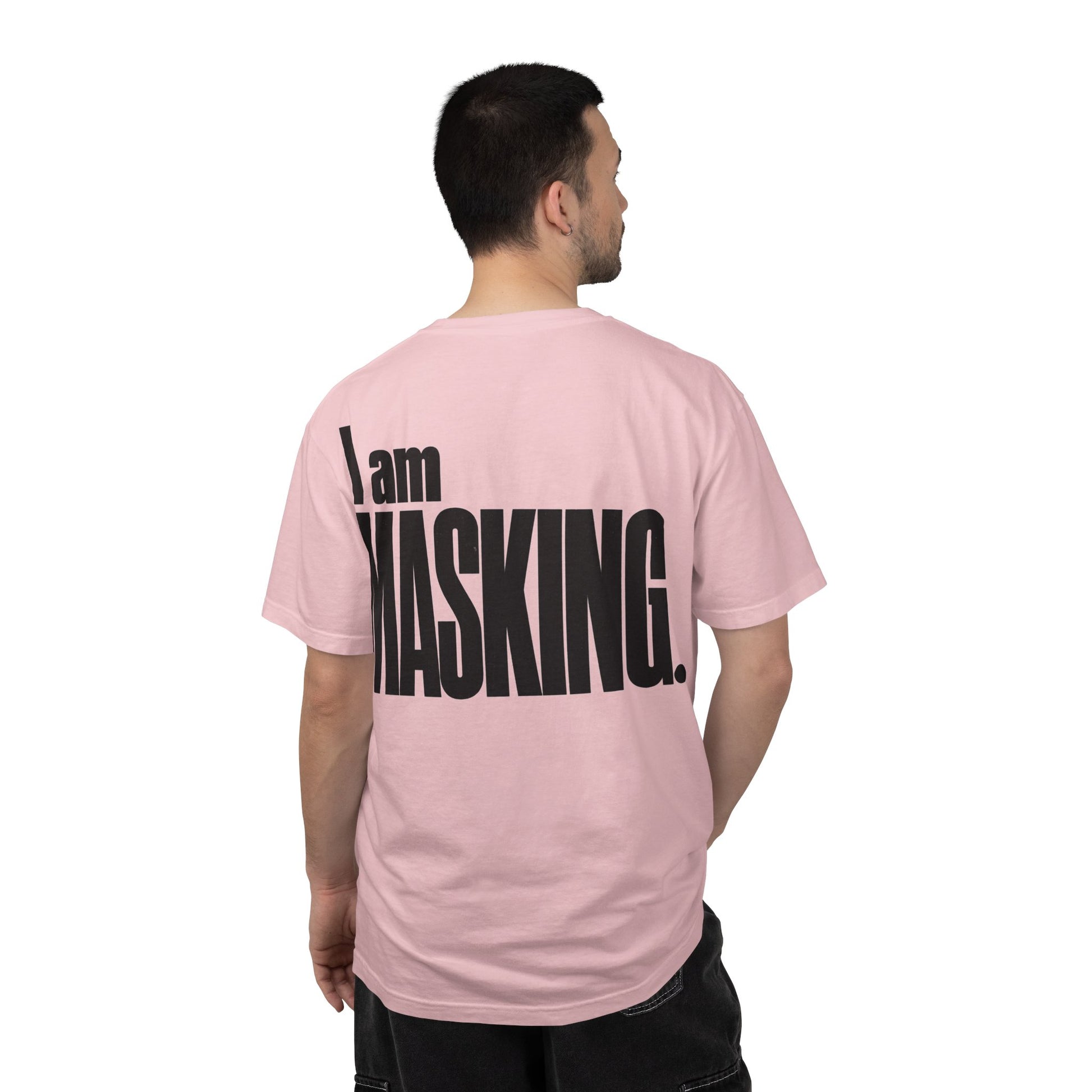 I Am MASKING Back Print Shirt – Neurodivergent Streetwear Tee image