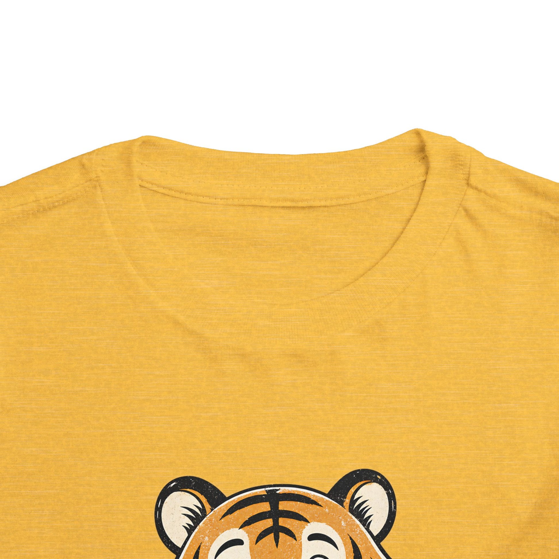 Toddler Tee — Cute Tiger Holding Autism Puzzle Heart image 19